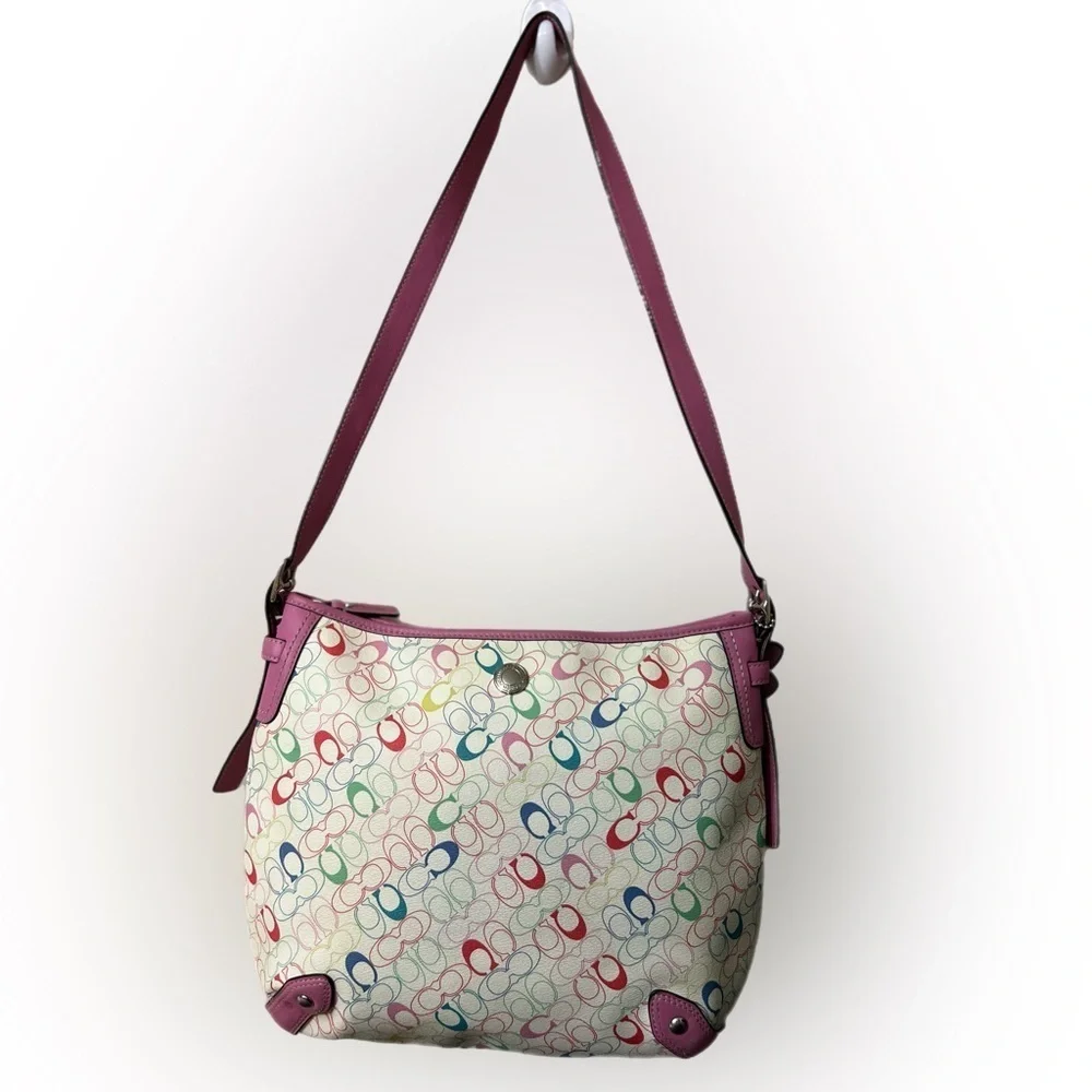Coach Multicolor Chelsea Hobo F16481 Bag Signature Shoulder